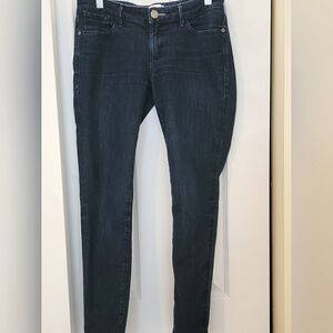 Women's Habitual Dark Blue Wash Skinny Jeans, size 29/8